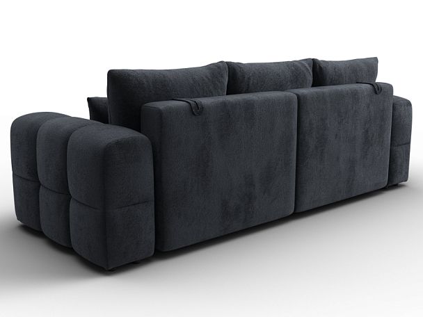 Диван прямой Лига-110 НПБ Велюр серый - Вид 5