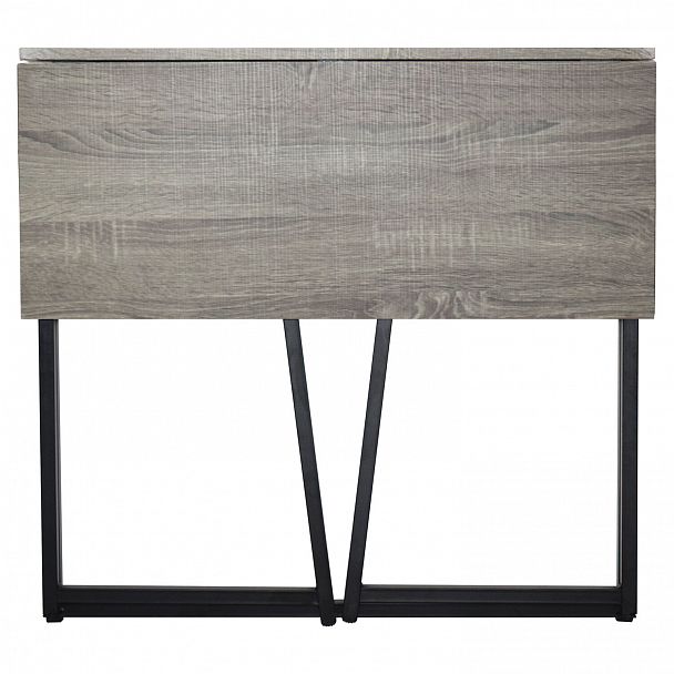 Стол на металлокаркасе BRABIX "LOFT CD-001", 800х440х740 мм, складной, цвет дуб антик, 641210 - Вид 6