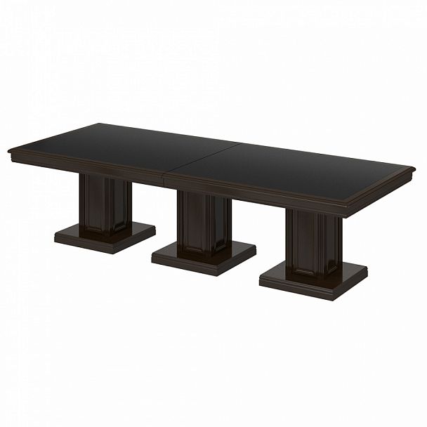 Стол переговорный модульный "Версаль" ПК-ВР-СТГ300Х117К/1-В1-981 темный орех - Вид 1