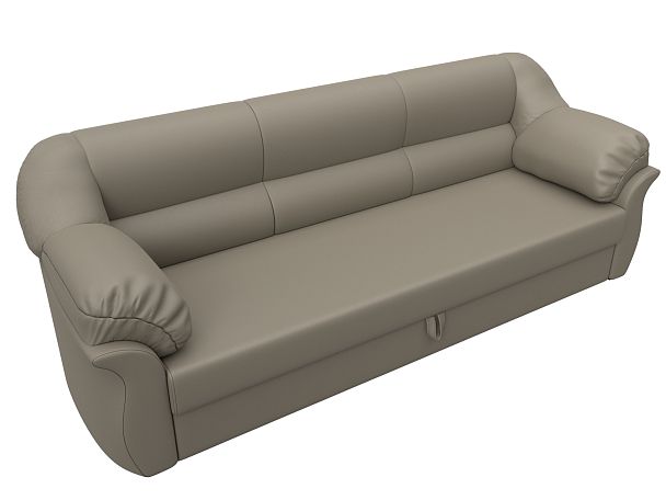 Диван прямой Карнелла Экокожа бежевый - Вид 5