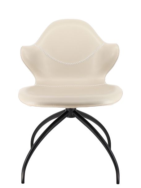 Обеденное кресло Everprof Paradise (Парадайз) Экокожа Бежевый - Вид 2