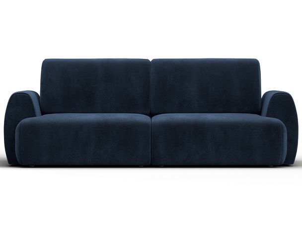 Диван прямой Лига-115 НПБ Велюр синий - Вид 2
