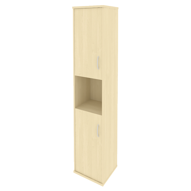 Riva Шкаф высокий узкий левый А.СУ-1.5 (L) Клён 404*365*1980 - Вид 1
