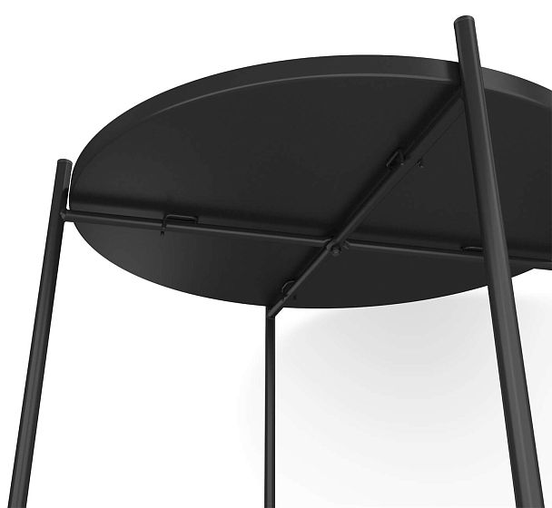 Столик кофейный Sheffilton SHT-CT8-2 черный муар - Вид 3