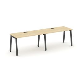 Стайл Проджект Рабочая станция 1 сторон. SN-5A.ORS-001 Акация Лорка/Металл Антрацит 1960*600*750 - Фото предпросмотра