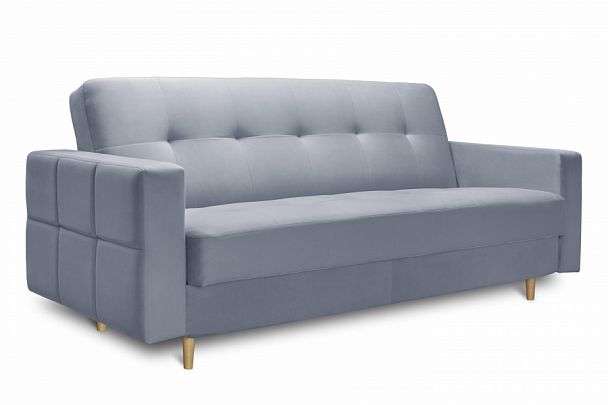 Диван-кровать «Любава» серая - Вид 1