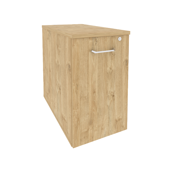 Onix Тумба низкая выдвижная приставная/опорная O.VTPO-1.8 Тиквуд светлый 432*800*750 - Вид 1