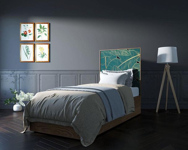 Кровать Berber 90х200 см принт 41 арт BB43/Print_41 - Вид 2