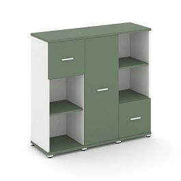 Concept Набор №331.U CN.STUN-331 W Кобо/Белый Бриллиант/Металл Белый 1252*420*1186 - Фото предпросмотра