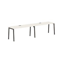 Стол 2-х местный ELWST 3167 Ясень Траун/Мокко 3126х670х750 EDIS - Фото предпросмотра