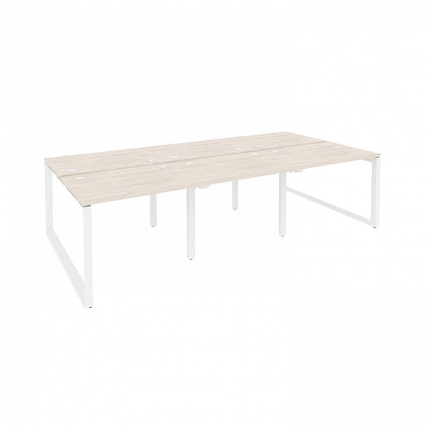 Рабочая станция "Onix" O.MO-D.RS-6.1.7 денвер светлый/белый - Вид 1