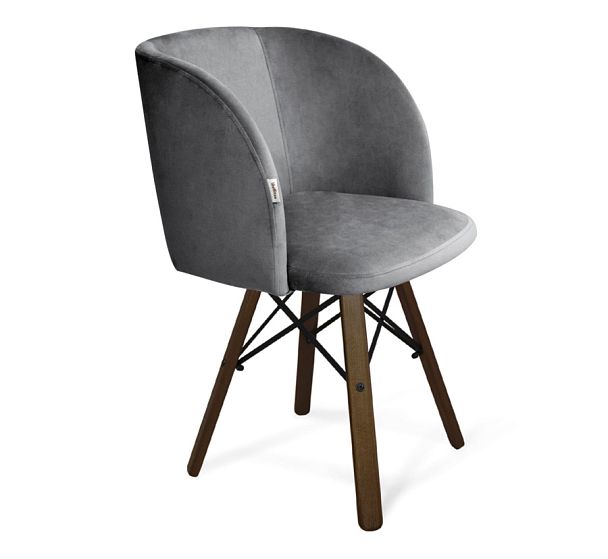 Стул Sheffilton SHT-ST33/S70 угольно-серый/темный орех/черный - Вид 1