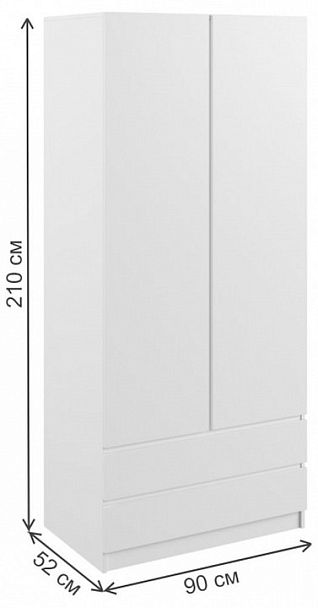 Шкаф платяной Мадера - Вид 4