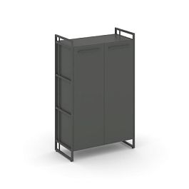 Rift Шкаф 3 ниши широкий RF.SS-31 Антрацит/Металл Антрацит 798*396*1286 - Фото предпросмотра