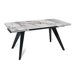 Стол раскладной Rhein (160+40+40), керамика глянцевая Top Pandora - Фото предпросмотра