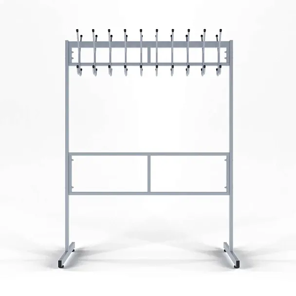 Вешалка гардеробная разборная Н1480 20 крючков - Вид 2