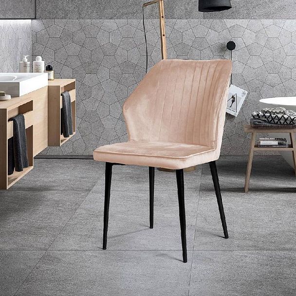 Стул Berg, бархат бежевый 5 - Вид 17