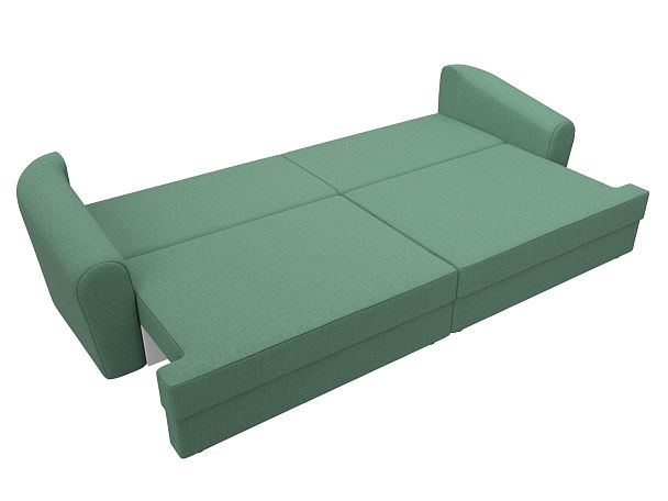 Диван прямой Милтон Рогожка зеленый - Вид 10