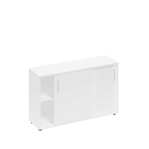 Шкаф-купе низкий Space+ А1 330 БП белый премиум - Вид 1