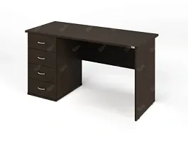 ЛАЙТ / LIGHT RLG007-14x6L Однотумбовый стол 140x60x75 Венге - Фото предпросмотра