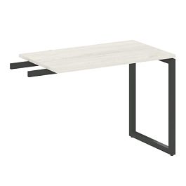 Metal System Quattro Приставной элемент на О-образном м/к 40БО.ПР-3 Дуб наварра/Антрацит металл 1000*600*750 - Фото предпросмотра