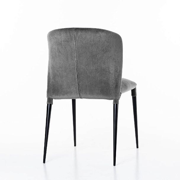 Стул Albert (Альберт), бархат серый 27 - Вид 7