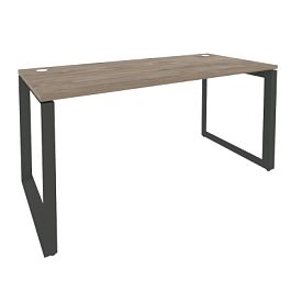 Onix Стол рабочий на О-образном м/к O.MO-SP-4.7 Тиквуд темный/Антрацит металл 1580*720*750 - Фото предпросмотра