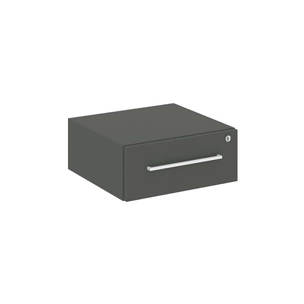 Rift Тумба подвесная RF.TP-002 Антрацит/Металл Белый 347*379*169 - Вид 1