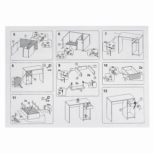 Стол письменный/компьютерный BRABIX "Scandi CD-017", 900х450х750 мм, 2 ящика, венге, 641896, ЦБ013706-3 - Вид 27