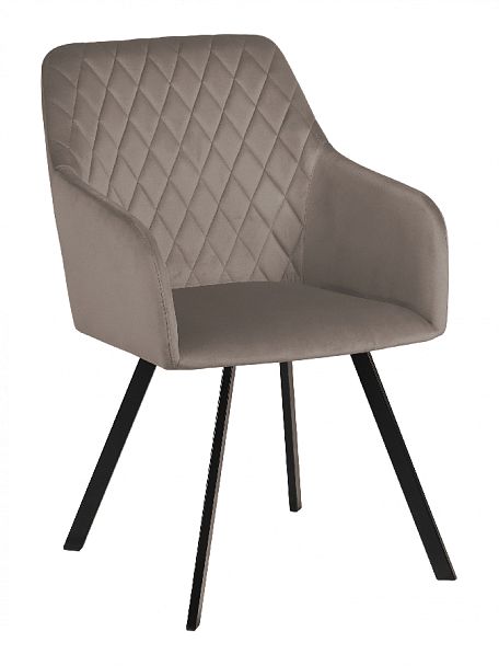 Комплект кресел поворотных Барли, Confetti mocco/черный, 3 шт. - Вид 4