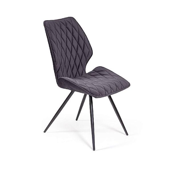 Стул Flash ромб, бархат серый 27 - Вид 4
