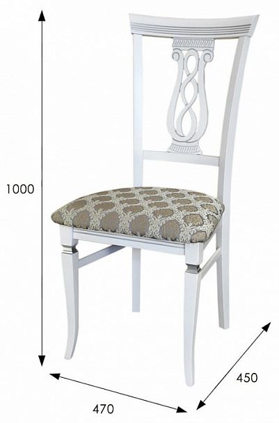 Стул Агнесс белый - Вид 3