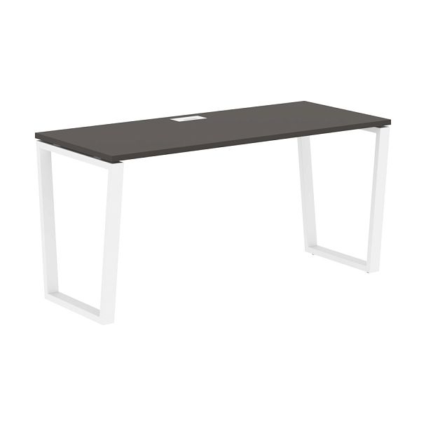 Стол прямой EVST 1567 Мокко/Белый 1560х670х750 EDIS - Вид 1