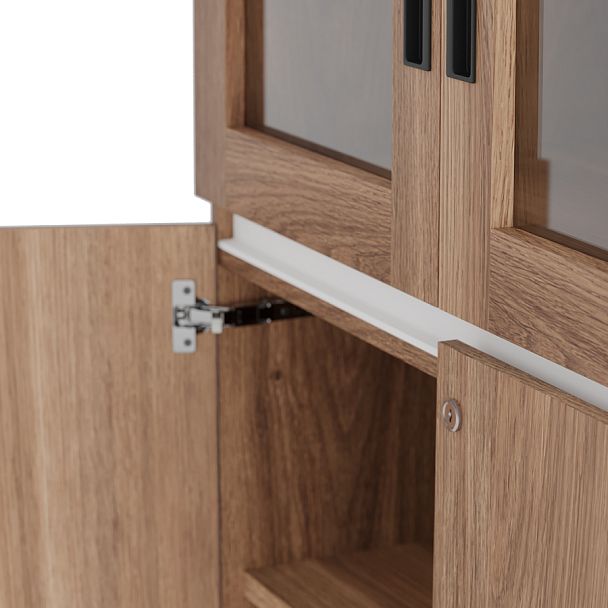 Кофейный стол Liverpool 60x60x45 дуб нордик - Вид 11