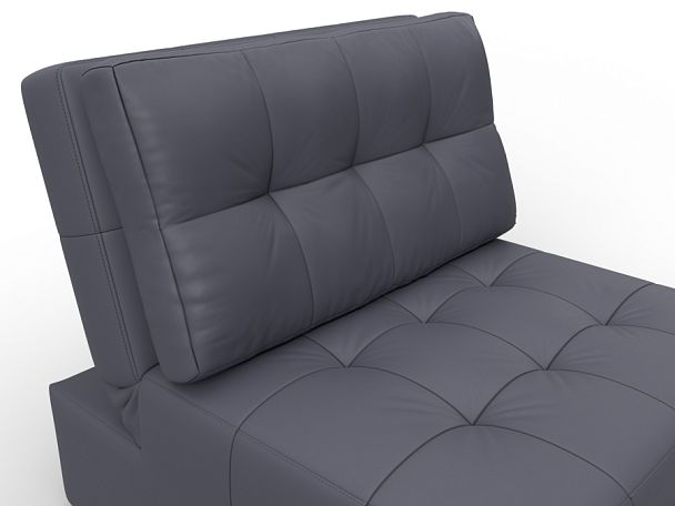 Кресло-кровать Лига-107 (80) Экокожа серый - Вид 4