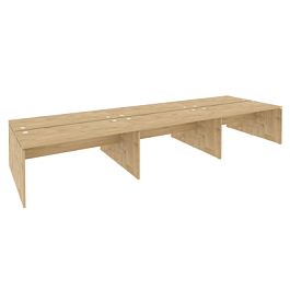 Onix Рабочая станция O.D.RS-6.4.7 Тиквуд светлый 4740*1475*750 - Фото предпросмотра