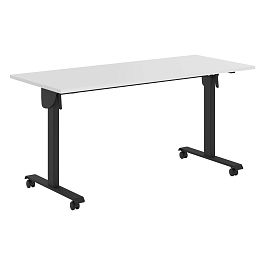 Стол складной CST 1565 Белый/Черный 1550х650х750 IMAGO MOBILE LITE - Фото предпросмотра