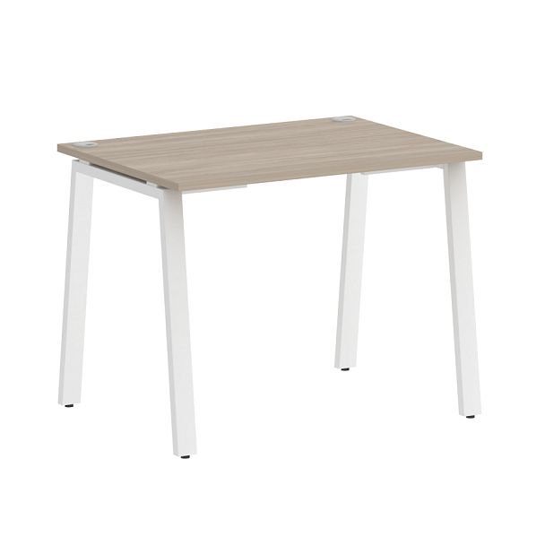 Home Office Стол письменный VR.SP-3-98.A Дуб аттик/Белый металл 980*720*750 - Вид 1