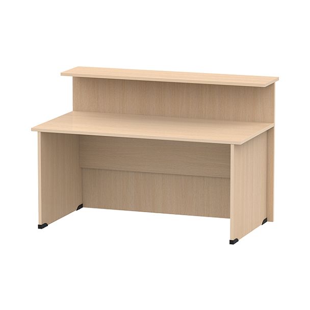 Стойка ресепшн прямая СР-160/80 дуб молочный - Вид 2