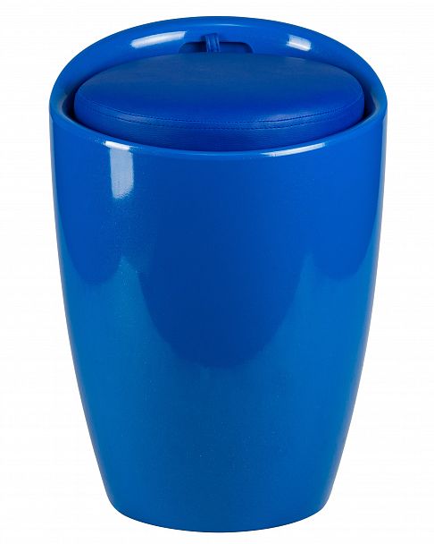 Табурет с местом для хранения LM-1100 (голубой) - Вид 6