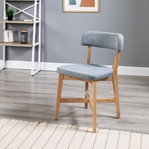 Стул Frank Pro Грей/Натуральный бук - Вид 7