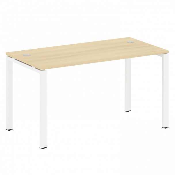 Стол "Metal System" БП.СП-3 акация/белый - Вид 1