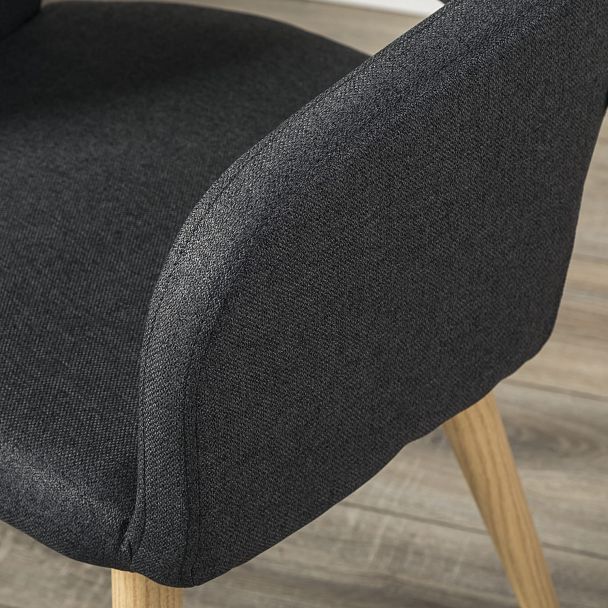 Кресло Oscar тёмно-серый/нат.дуб - Вид 14