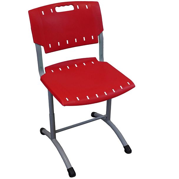 Школьный стул Sigma Сarry (каркас гнутые ножки), красный, гр.4-7 - Вид 1