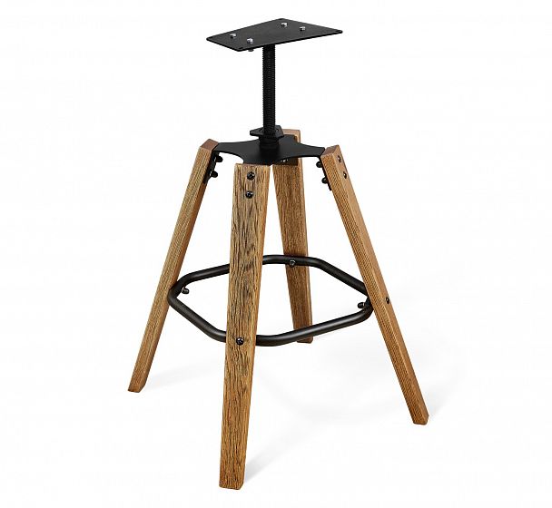 Стул барный Sheffilton SHT-ST36-1/S93 тихий океан/дуб коричн. браш./черн.муар - Вид 11