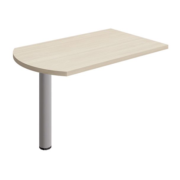 Брифинг-приставка на металлической опоре "Борн" В 303-003 дуб шамони - Вид 1