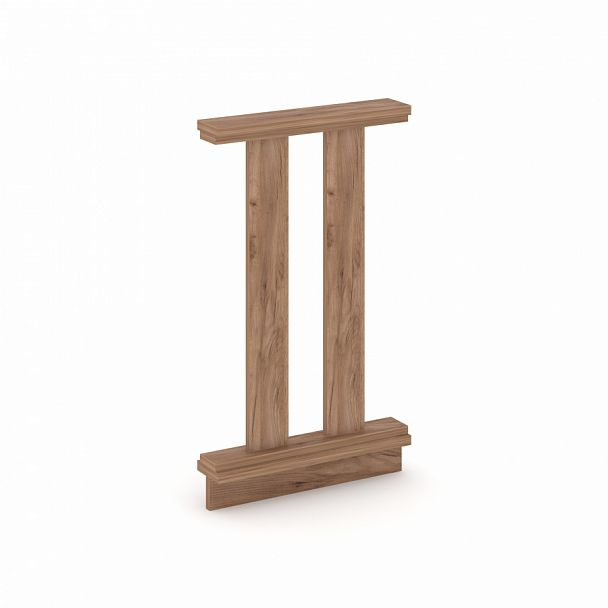 Барьер для зала суда "KODEX" KD.BZ-05 Дуб Табак - Вид 1