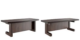 Стол письменный Capital 220x100x77 дуб апрельский - Фото предпросмотра