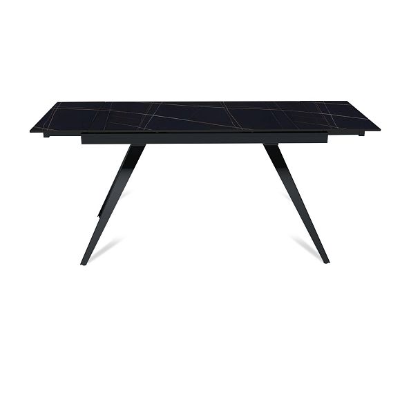 Стол раскладной Asti (120+30+30), керамика матовая Black Gold - Вид 5