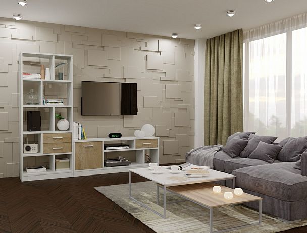 Стеллаж комбинированный Виктория ВИ-02К - Вид 2